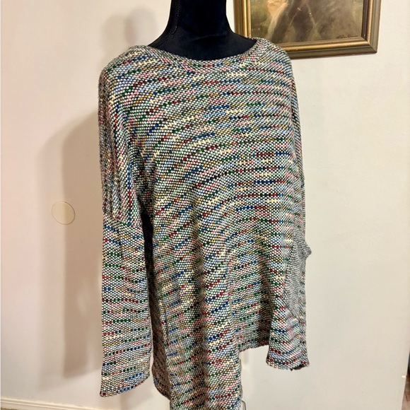 Kaktus Colorful Knit Women's Sweater - Picture 6 of 9